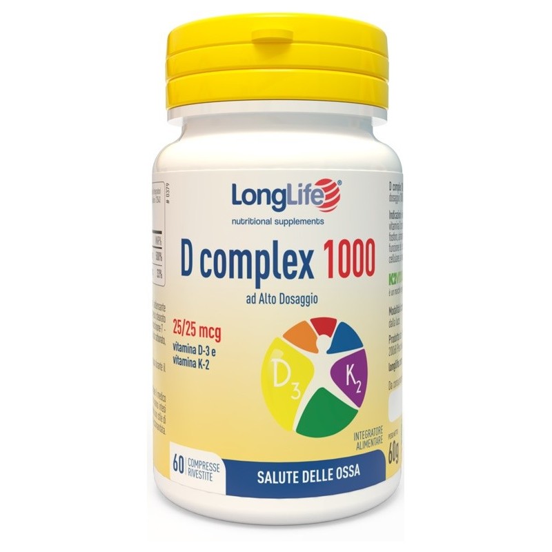 LONGLIFE D COMPLEX 1000 60 Compresse           