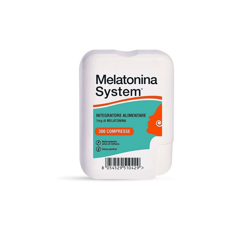 MELATONINA SYSTEM 300 Compresse 1MG            