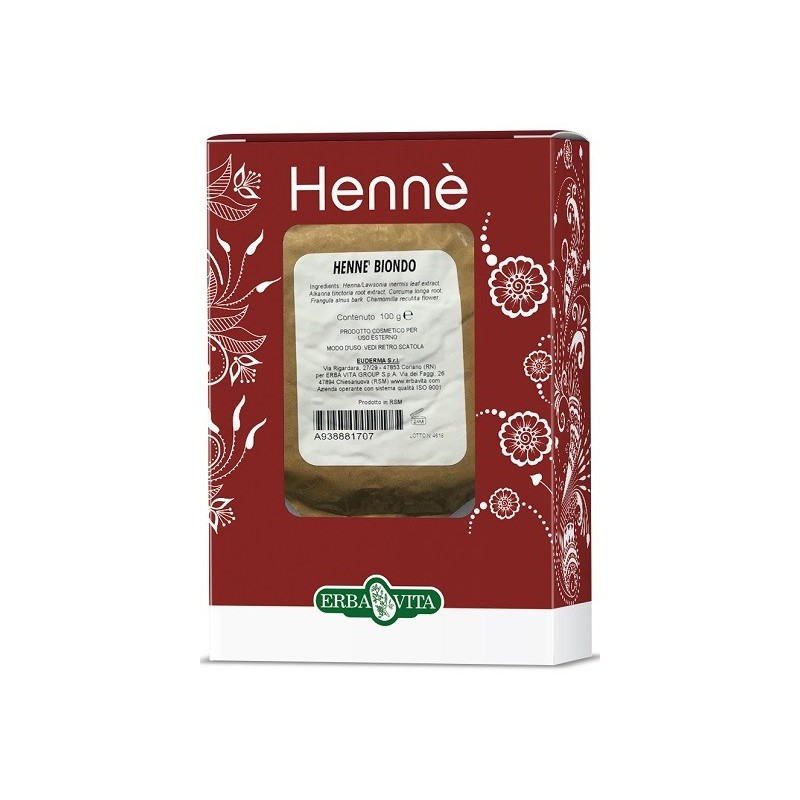 HENNE COLOR CAP BIONDO 100G             