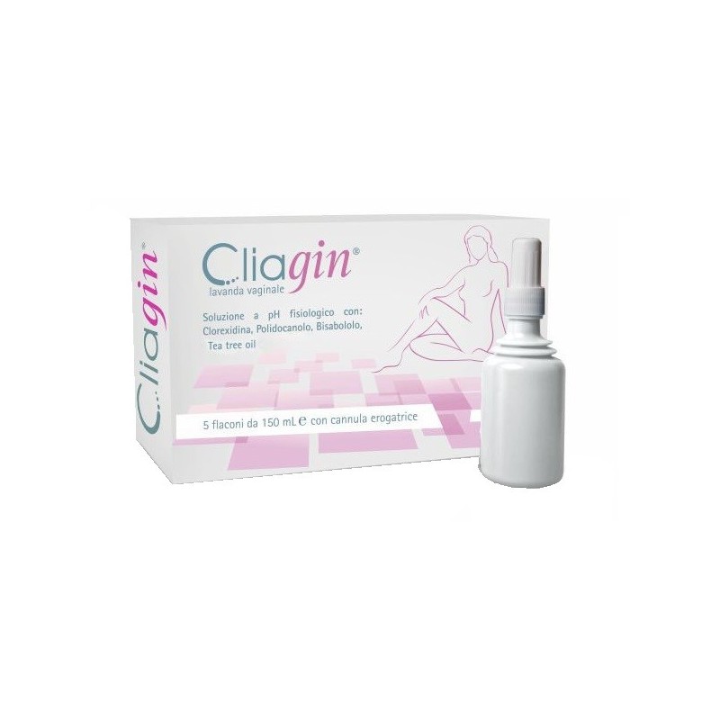 CLIAGIN LAV  Vaginale 150ML 5 Pezzi               
