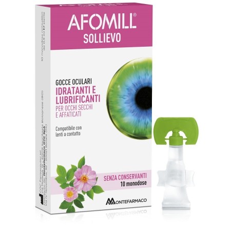 AFOMILL SOLLIEVO OCCHI  Gocce 10 Flaconi          