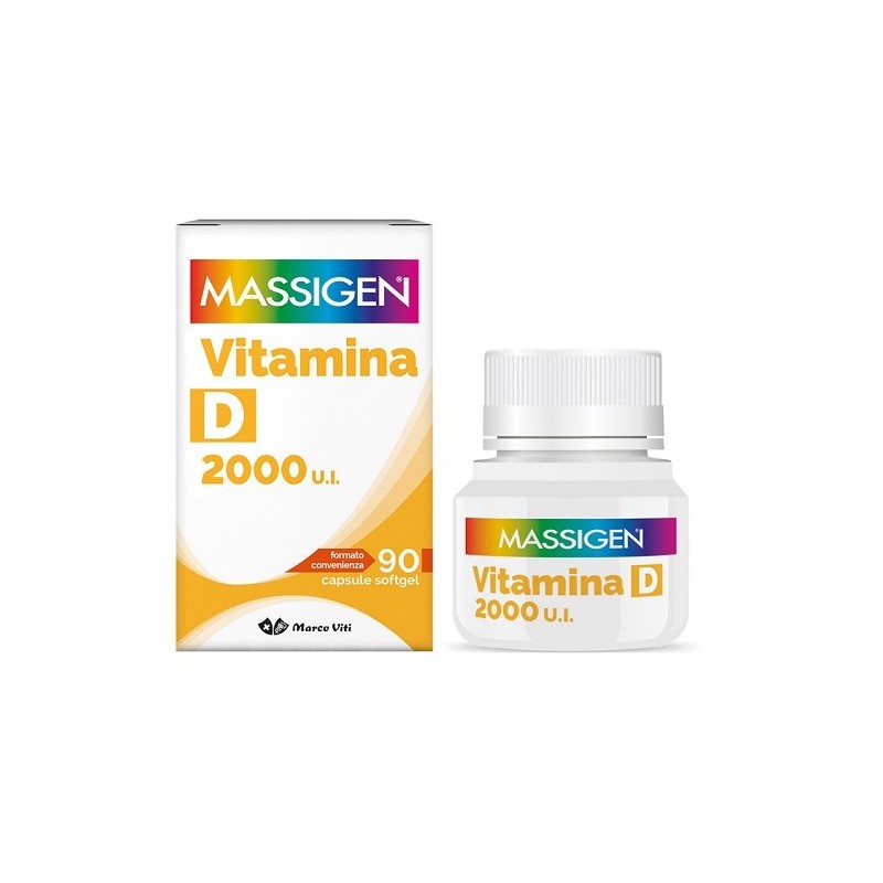 MASSIGEN VITAMINA D 2000 UI             