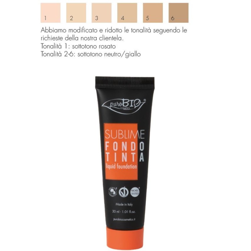 PUROBIO FONDOTINTA FLUIDO SU01          