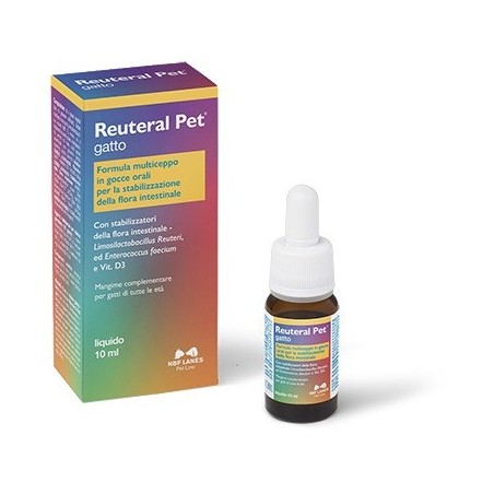 REUTERAL PET GATTO GOCCE 10ML           