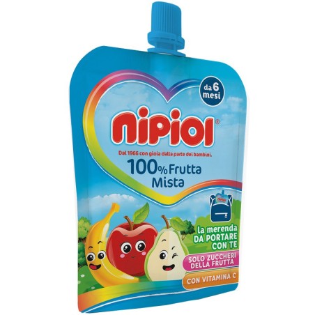 NIPIOL PUREA POUCH FRUTTA 85G           