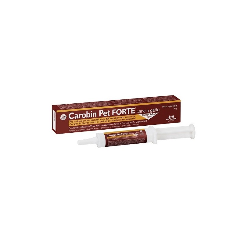 CAROBIN PET FORTE PASTA 30G             