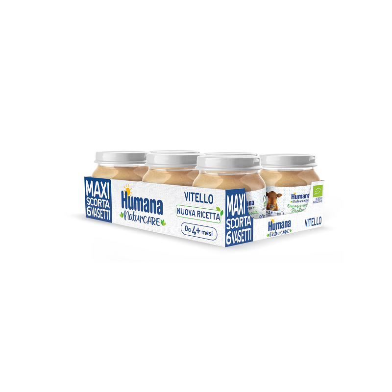 HUMANA OMOG VITELLO BIO 6X80G           