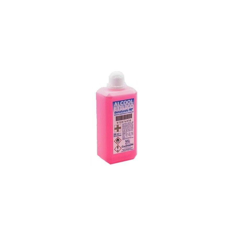 ALCOOL ETILICO DENAT 90% 250ML          