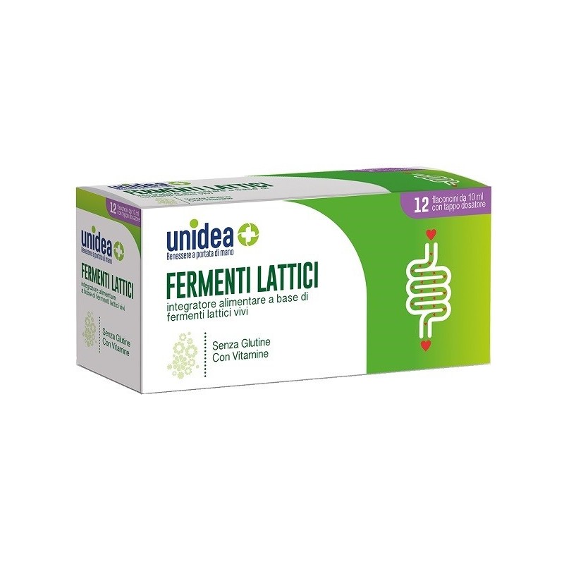 UNIDEA FERMENTI LATT 12 Flaconi 10ML          