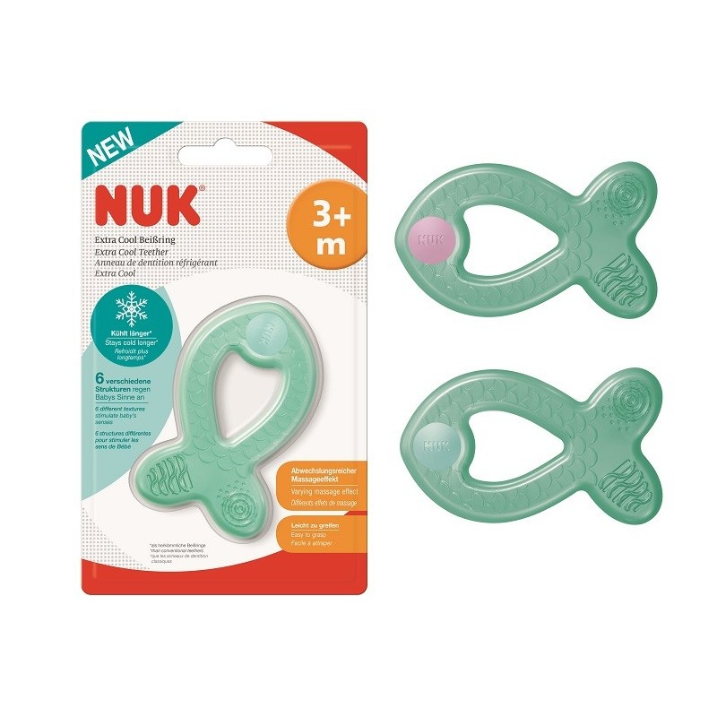 NUK ANELLO DENTI EXTRA COOL1 Pezzi          