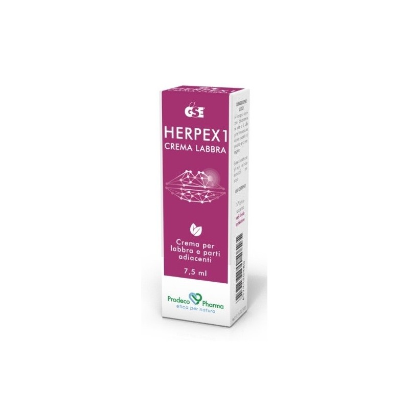 GSE HERPEX 1 CREMA LABBRA7,5ML          