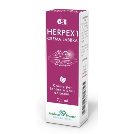 GSE HERPEX 1 CREMA LABBRA7,5ML          