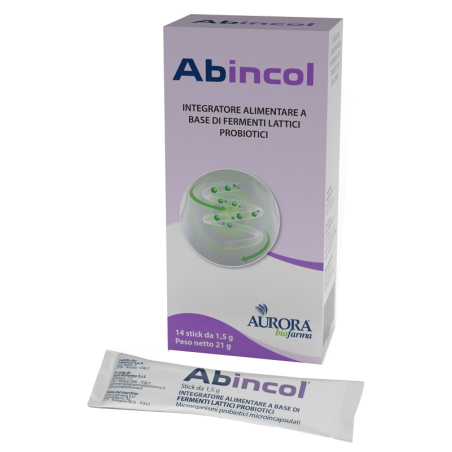 ABINCOL 14STICK OROSOLUBILI             