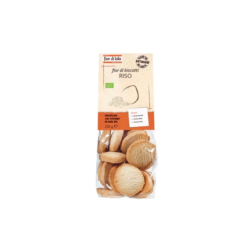 FIOR DI BISCOTTI RISO 250G              