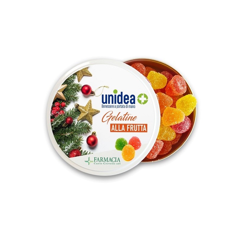 UNIDEA GELATINE FRUTTA NATALE           