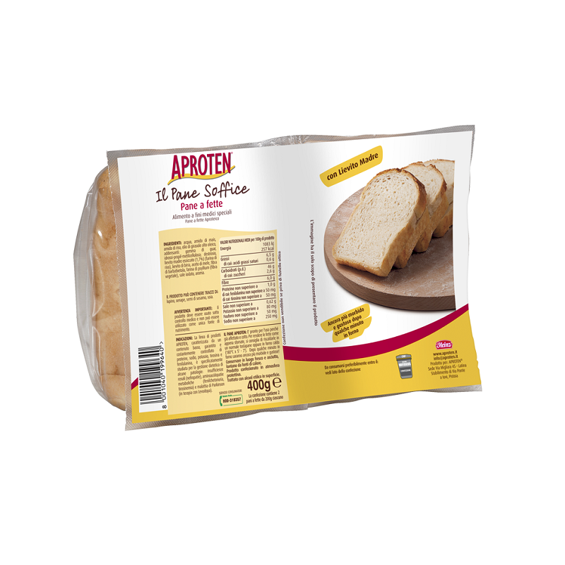 APROTEN PANE BIANCO FETTE 2 Pezzi           