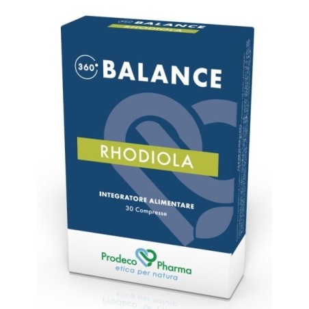360 BALANCE RHODIOLA 30 Compresse              