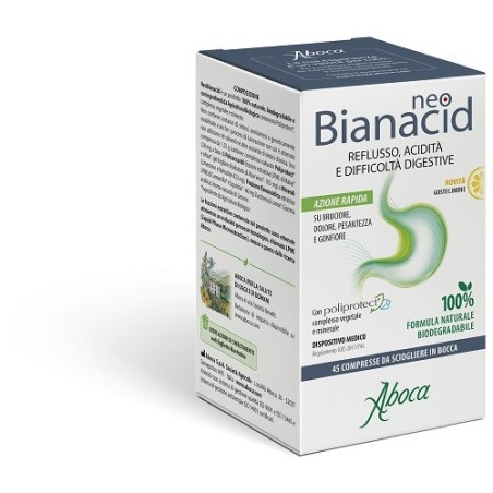 NEOBIANACID 45 Compresse LIMONE                
