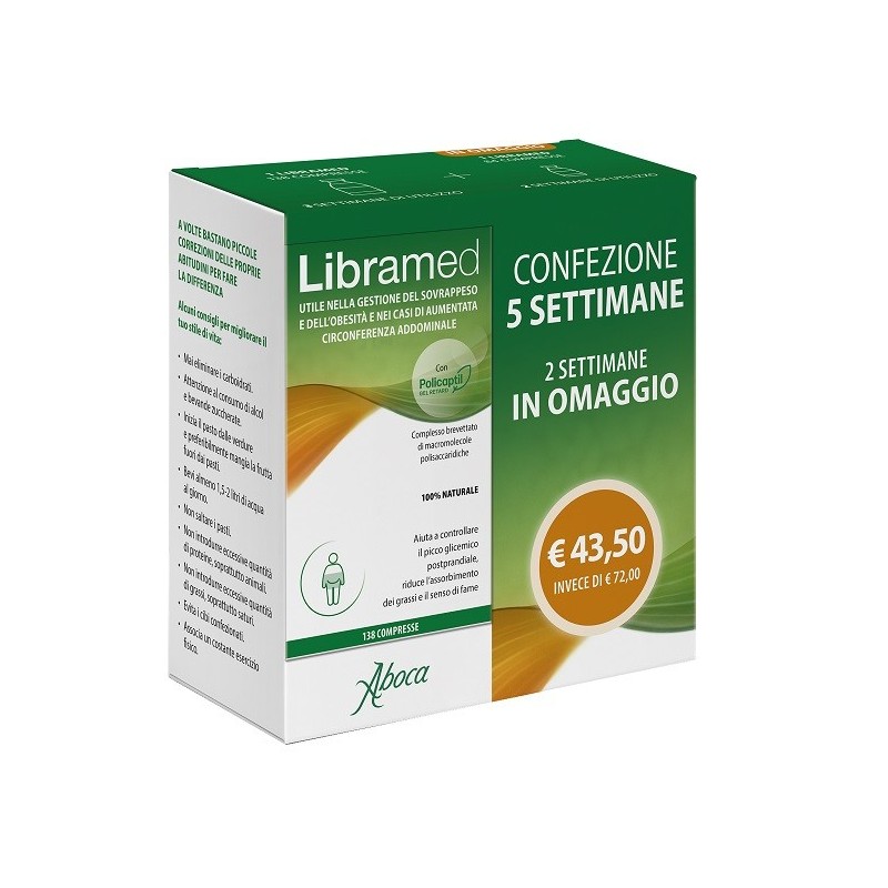 LIBRAMED TRATT 5SETT 138+84 Compresse          
