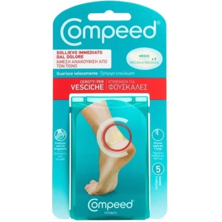 COMPEED VESCICHE MEDIO 5 Pezzi              