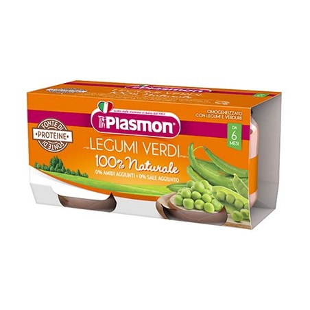 PLASMON OMOG LEGUMI VERDI2X80G          