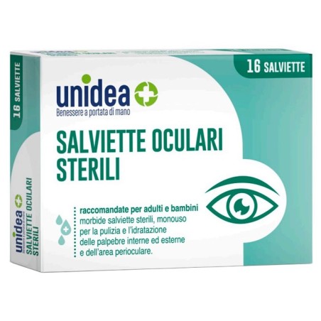 UNIDEA SALVIETTE OCUL STER16 Pezzi          