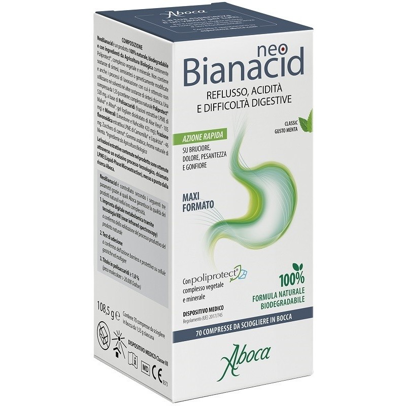 NEOBIANACID 70 Compresse MASTICABILI           