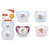 NUK SUCCH BAMBI/DUMBO SIL 0-6M          