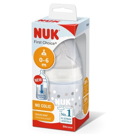 NUK BIBERON TC 150ML SIL 0-6M           