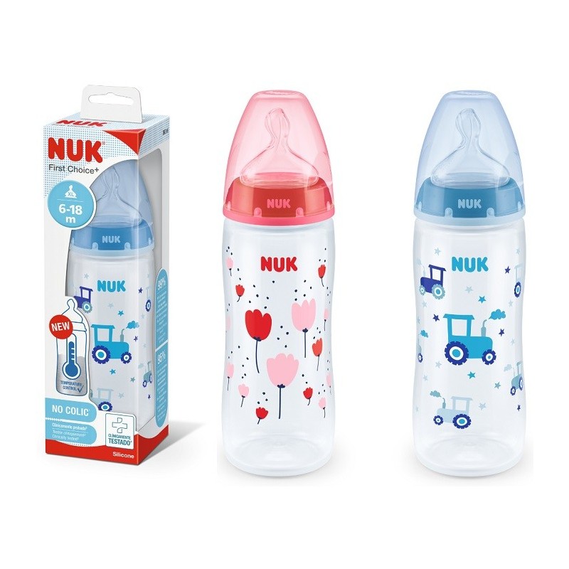 NUK BIBERON TC 360ML SIL 6-18M          
