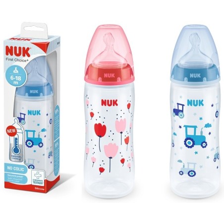 NUK BIBERON TC 360ML SIL 6-18M          