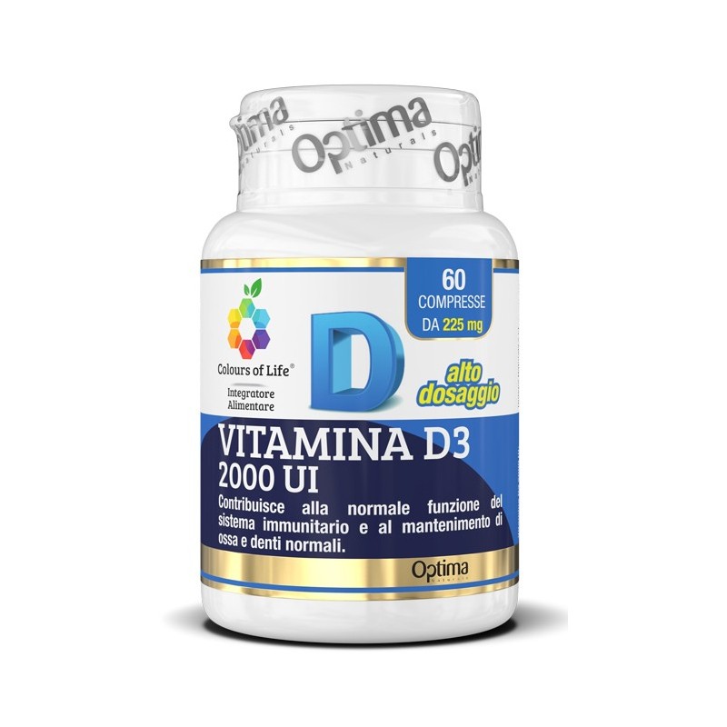 VITAMINA D3 2000 60 Compresse COLOURS          