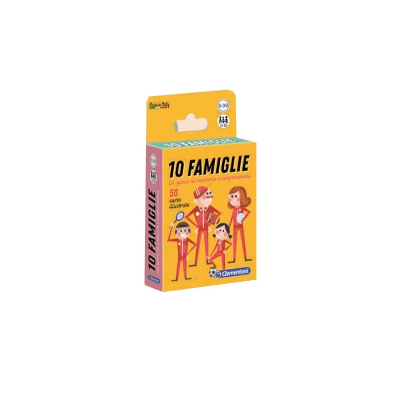 16172 CARTE 10 FAMIGLIE                 