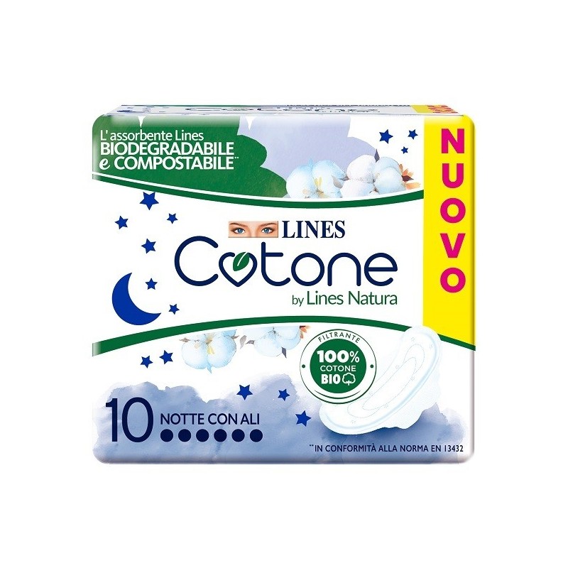 LINES COTONE BIO ULTRA NTT 10P          