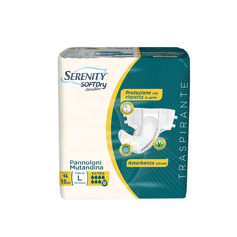 SERENITY MUT SD SENS EX L 15 Pezzi          