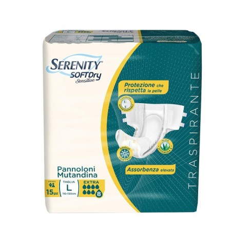 SERENITY MUT SD SENS EX L 15 Pezzi          