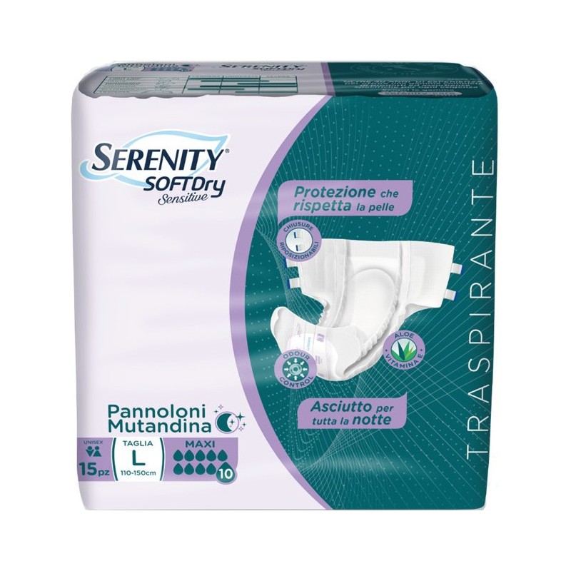 SERENITY MUT SD SENS MX L 15 Pezzi          
