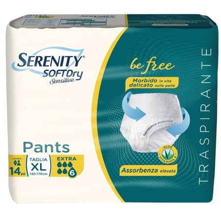 SERENITY PANTS SD SENS EX XL14          