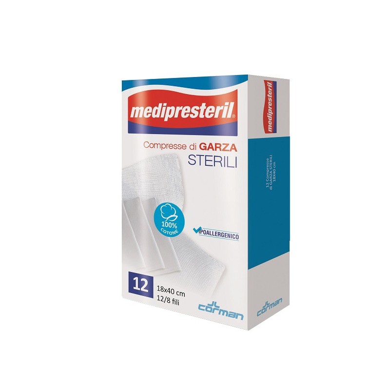 GARZA MEDIPRESTERIL 12/8 18X40          