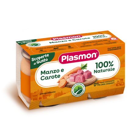 PLASMON OMOG MANZO CAROTE 2 Pezzi           