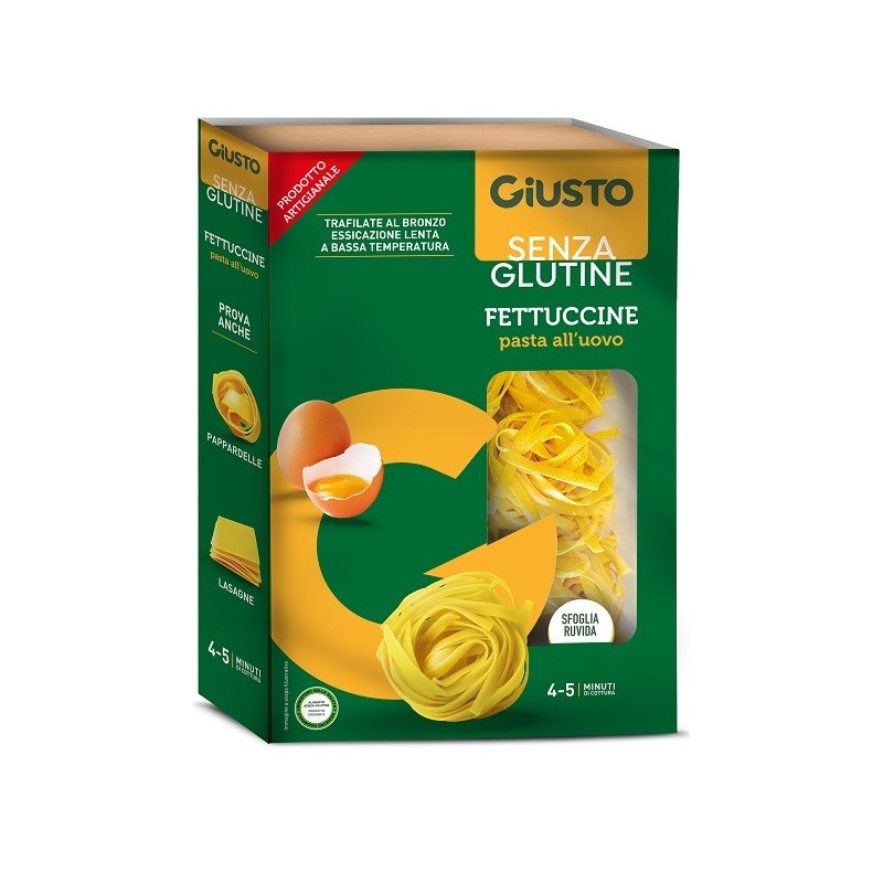 GIUSTO S/G FETTUCCINE UOVO250G          