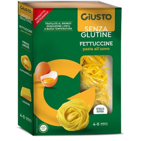 GIUSTO S/G FETTUCCINE UOVO250G          