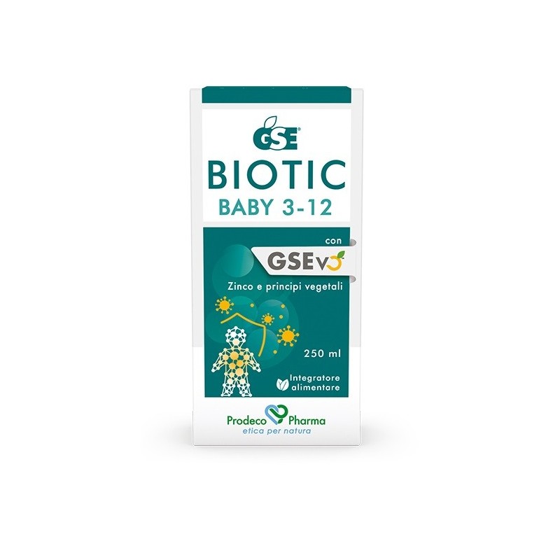 GSE BIOTIC BABY 3-12 250ML              