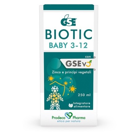 GSE BIOTIC BABY 3-12 250ML              
