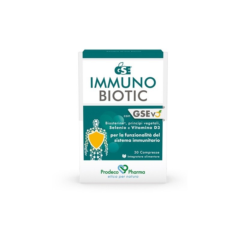 GSE IMMUNOBIOTIC 30 Compresse                  