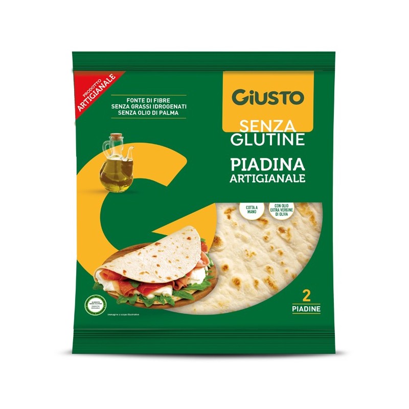 GIUSTO S/G PIADINA 220G                 