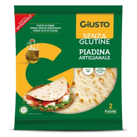 GIUSTO S/G PIADINA 220G                 