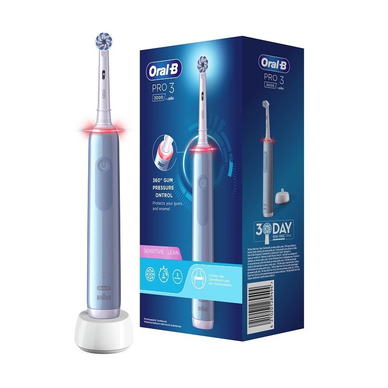 ORALB PRO 3 BLU SENS SPAZZ+2RE          