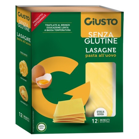 GIUSTO S/G SFOGLIE LASAGNE200G          