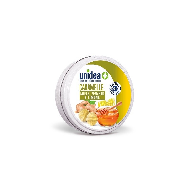 UNIDEA  Caramelle MIELE/ZENZERO 40G          